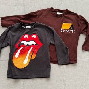 ZARA long sleeve tees